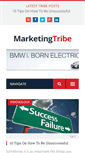 Mobile Screenshot of marketingtribe.com